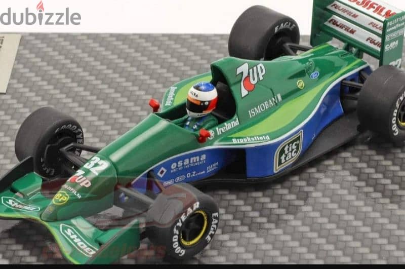 Michael Schumacher Jordan 191 F1 diecast car model 1;43. 5