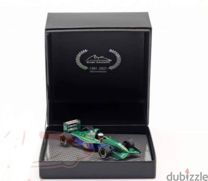 Michael Schumacher Jordan 191 F1 diecast car model 1;43. 6