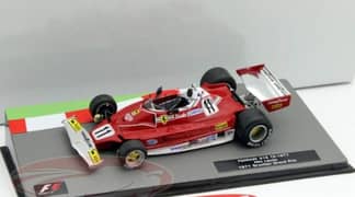 Niki Lauda Ferrari 312T2 F1 diecast car model 1;43. 0