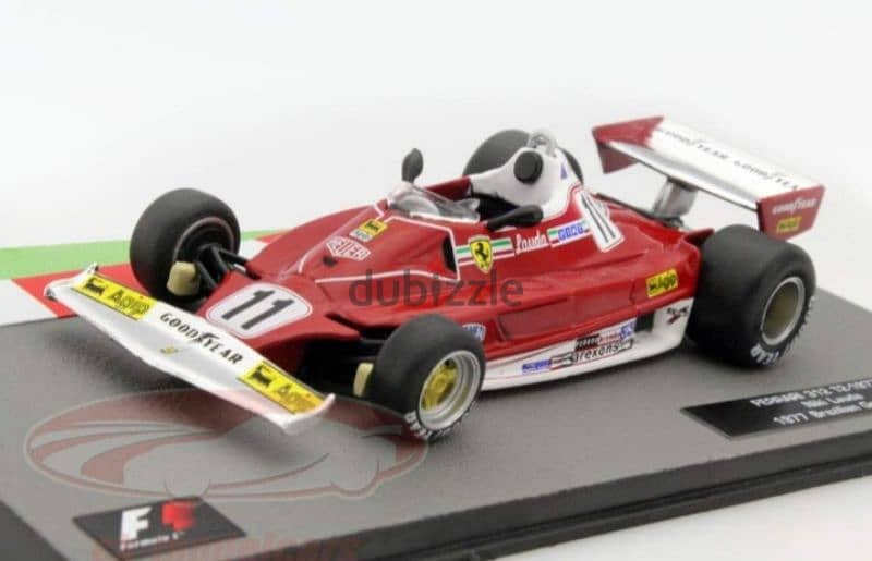 Niki Lauda Ferrari 312T2 F1 diecast car model 1;43. 1