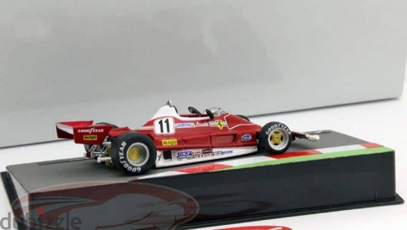 Niki Lauda Ferrari 312T2 F1 diecast car model 1;43. 4