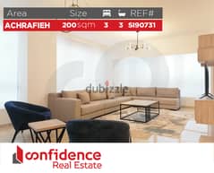 breathtaking furnished apartment IN ACHRAFIEH! REF#SI90731 0