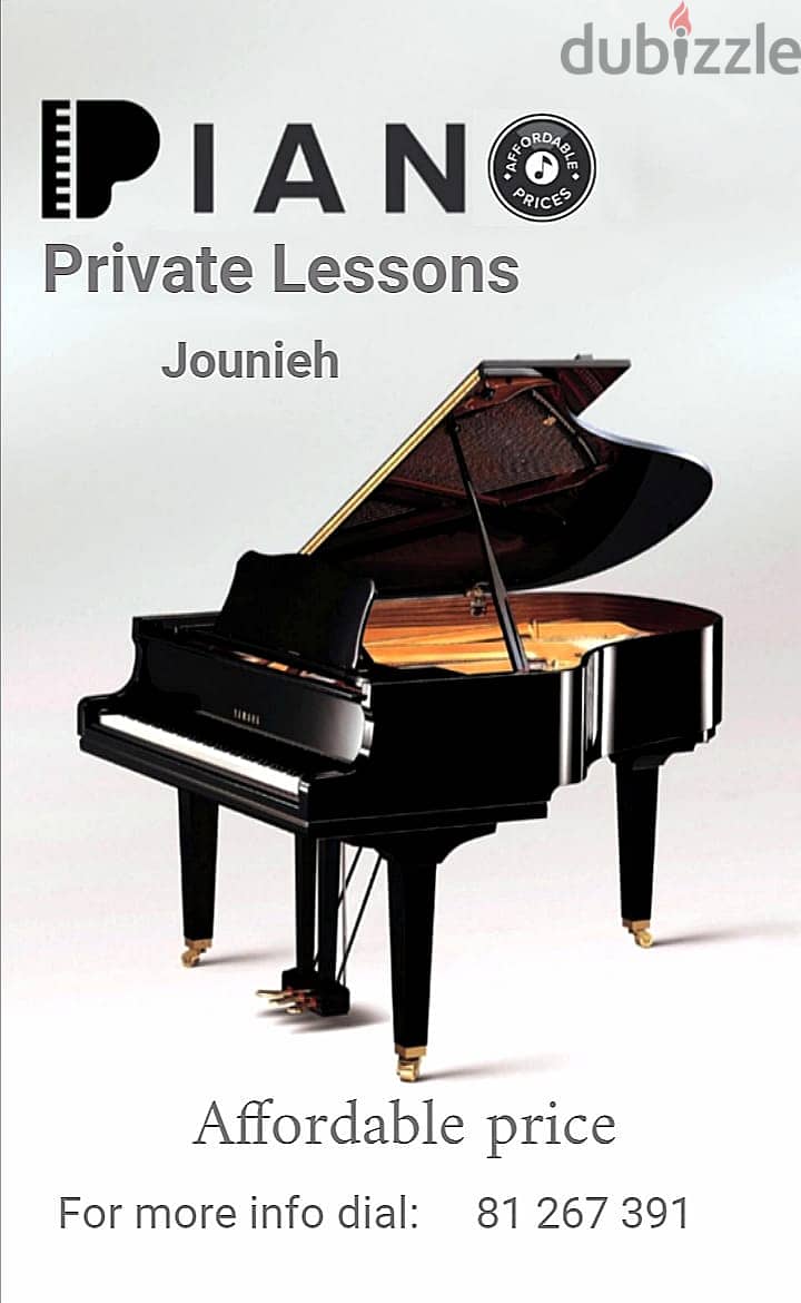 private piano lessons 0