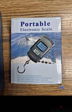 protable electronic luggage scale ميزان حقائب السفر 0
