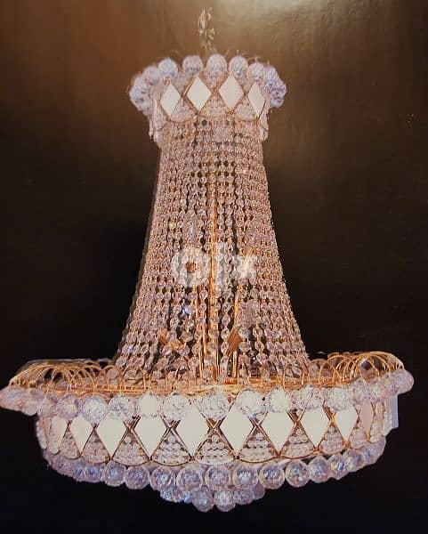Crystal Chandeliers & Crystal wall and ceiling lamps! Brand new! 14