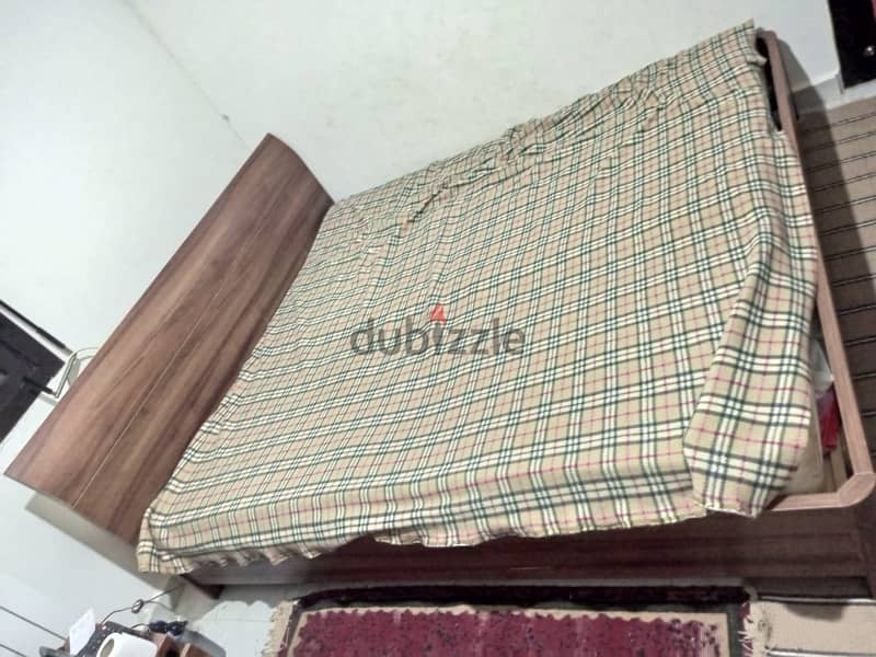 Bed and mattress سرير وفراش 4