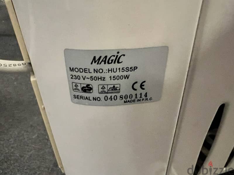 Heater, electric - 1500W 3