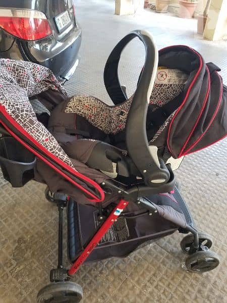 set Evenflo stroller 3