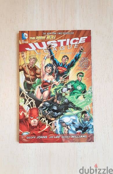Justice League Volume 1 Origin Graphic Novel. 0