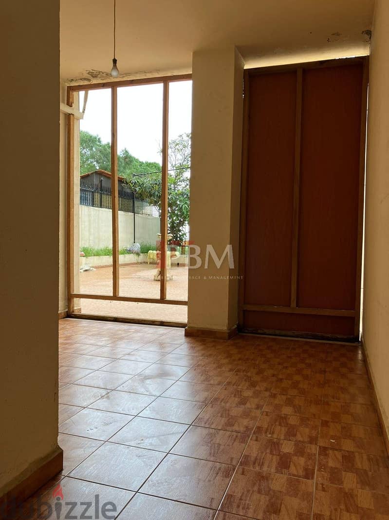Good Condition Apartment For Sale In Baabda | Terrace | 100 SQM | 4