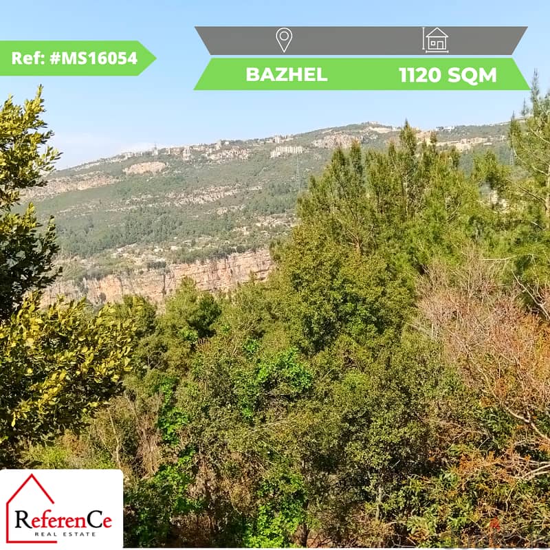 Land in Bazhel for Sale أرض في بزحل 0