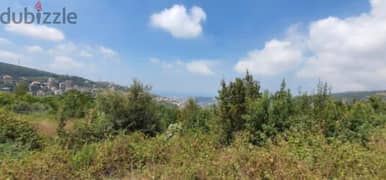 1066 Sqm | Land For Sale In Beit Chabeb | Open Sea View 0