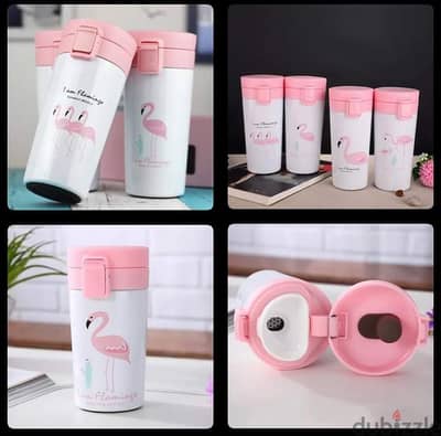 flamingo high quality thermos