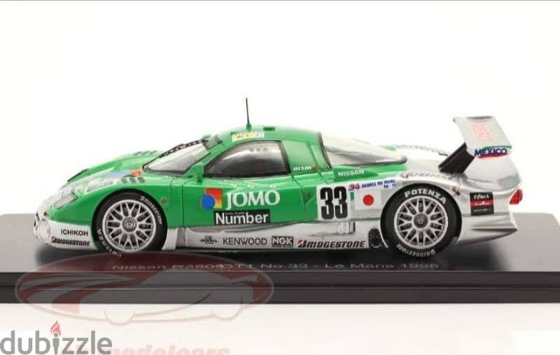 Nissan R390 GT1 (Lemans 1998) diecast car model 1;43. 2