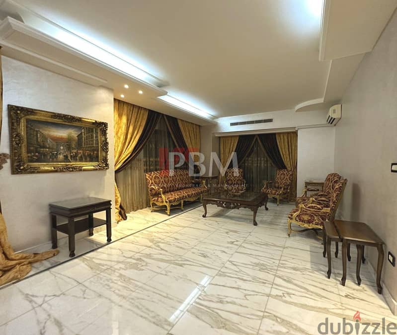 Beautiful Furnished Apartment For Rent In Ramleh El Bayda | 360 SQM | 2