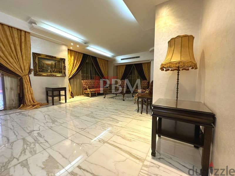 Beautiful Furnished Apartment For Rent In Ramleh El Bayda | 360 SQM | 4