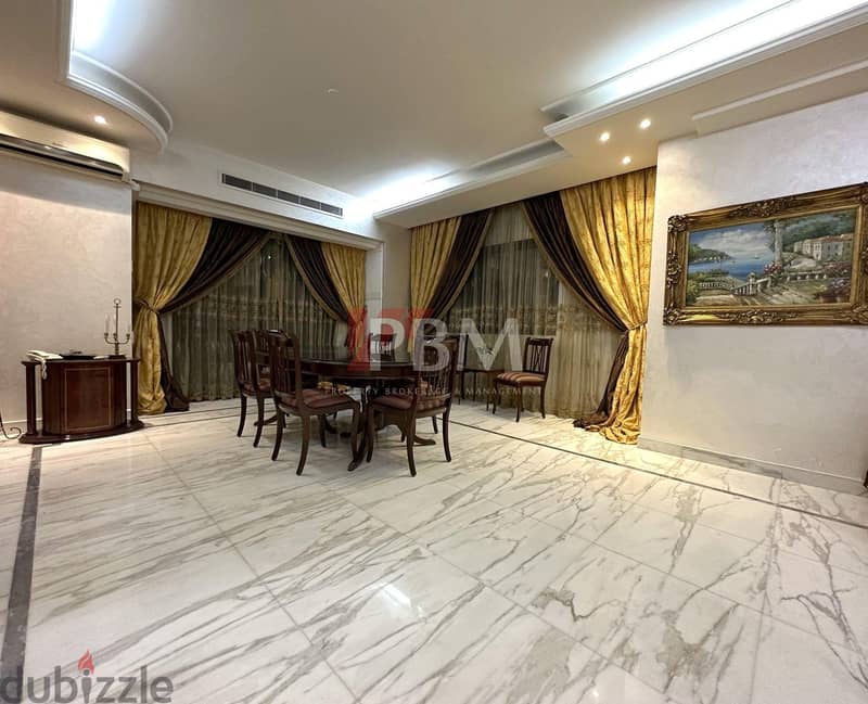 Beautiful Furnished Apartment For Rent In Ramleh El Bayda | 360 SQM | 5