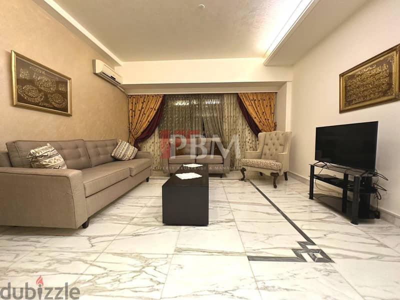 Beautiful Furnished Apartment For Rent In Ramleh El Bayda | 360 SQM | 7