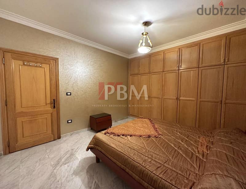 Beautiful Furnished Apartment For Rent In Ramleh El Bayda | 360 SQM | 10