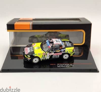 Fiat 124 Abarth  RGT (Rally Poland 2019) diecast car model 1;43.