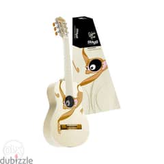 Stagg White Monkey Classic Guitar 0