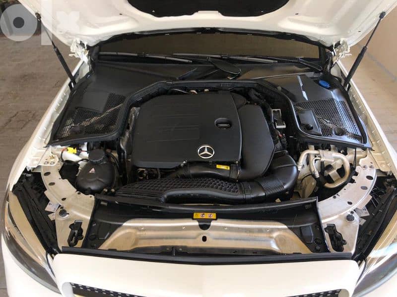 Mercedes c300 2019 original AMG package clean title التسجيل على ل. 1500 2