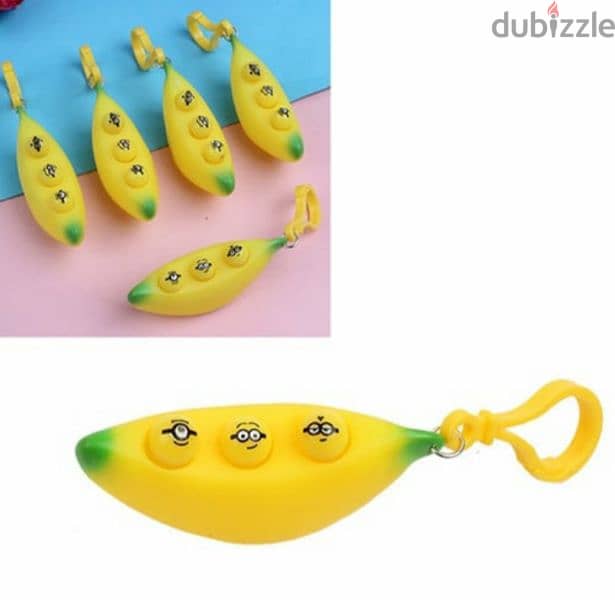 2 in 1 keychain and cute fidget pop out squeeze 3$ 11