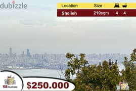 Sheileh 210m2 | 100m2 Garden | Sea View | Luxurious | Unique | Catch |
