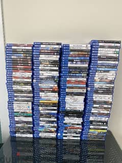 PS4 games PS5 games (we sell every CD)