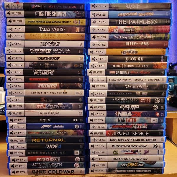 PS4 games PS5 games (we sell every CD) 1
