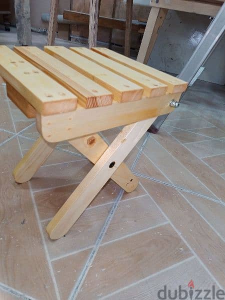 wood portable chair 2