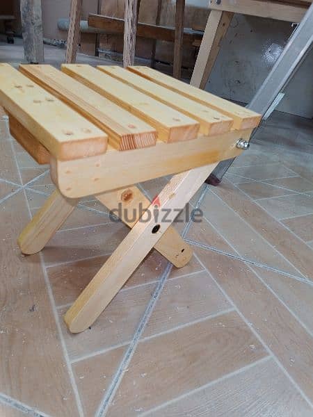 wood portable chair 5