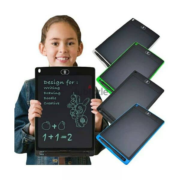 12 inch Multicolor Kids Writing Tablet 1
