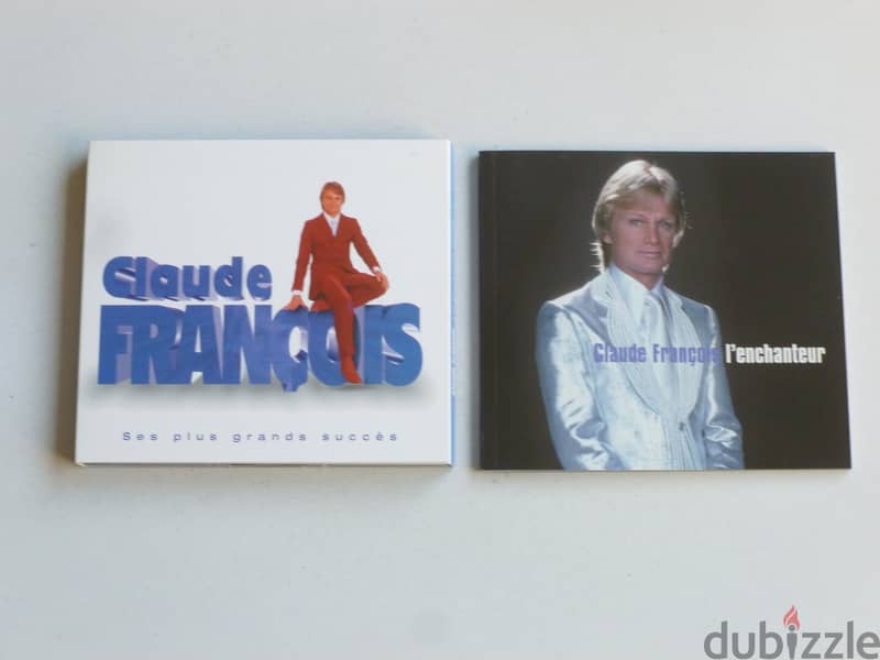 Claude Francois ses plus grands succes 2 cds + book special box set 3