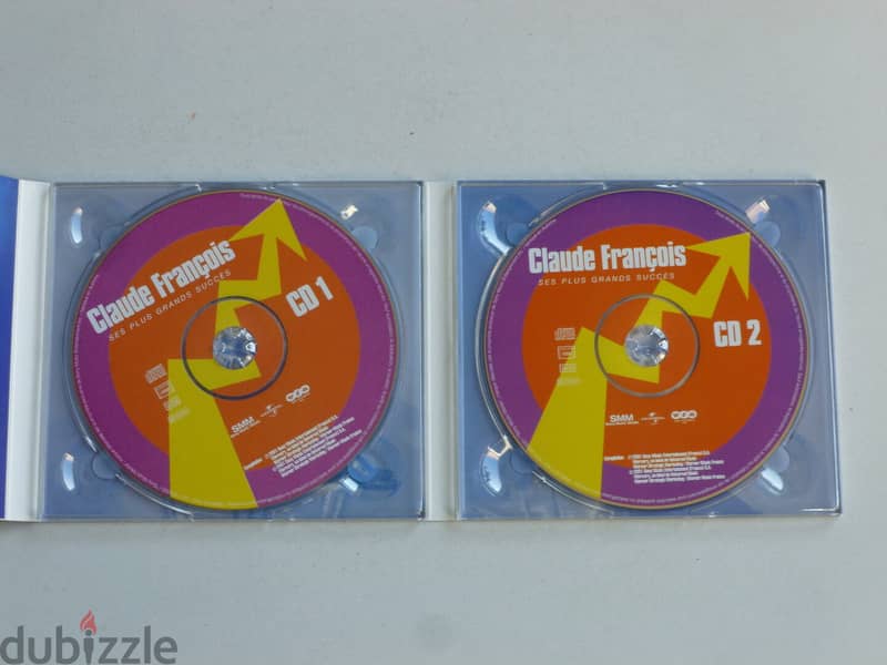 Claude Francois ses plus grands succes 2 cds + book special box set 4