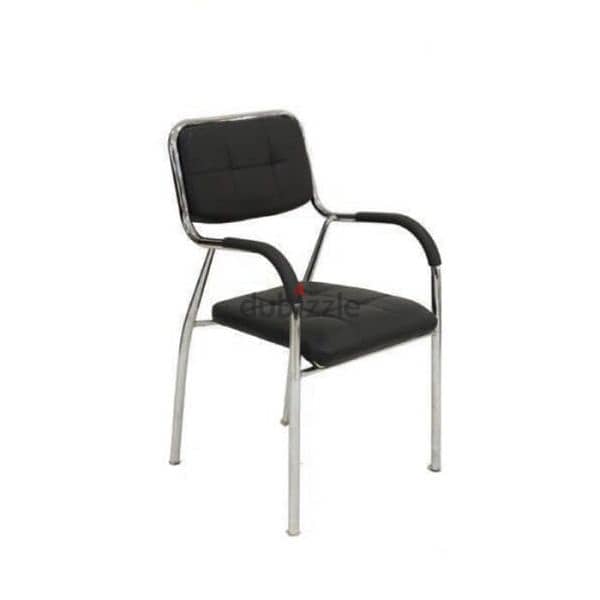 s-102 leather visitor chair 0