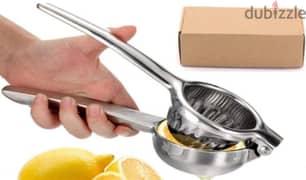 excellent stainless steel manual juicer
