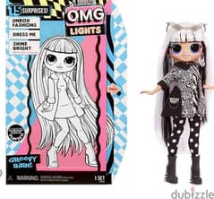 LOL Surprise OMG Lights Groovy Babe Fashion Doll with 15