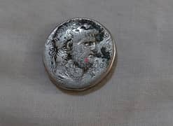 Ancient Roman  Emperor Coin Nero Silver Tetradrachm year 54- 68 AD