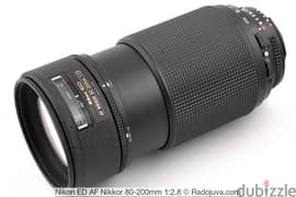 Nikon ED AF Nikkor 80-200mm 1: 2.8