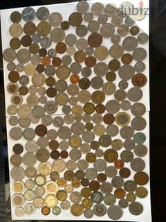 Mixed Lot of 202 Old Arabic Coins 0