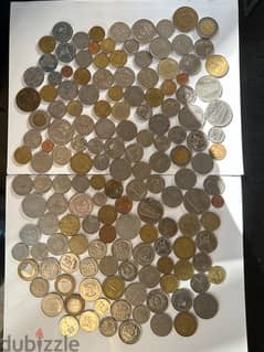 Mixed Lot of 150 African Coins