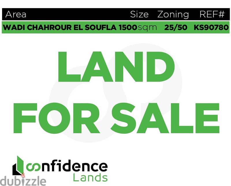 Best land investment in BAABDA. REF#KS90780 0