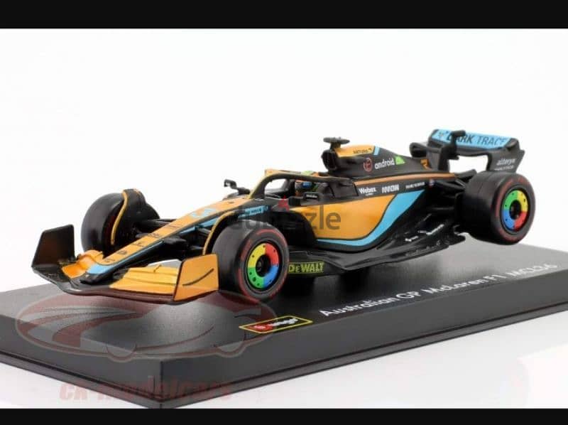 Daniel Ricciardo McLaren MCL36 GP Australia '22 diecast car model 1;43 1