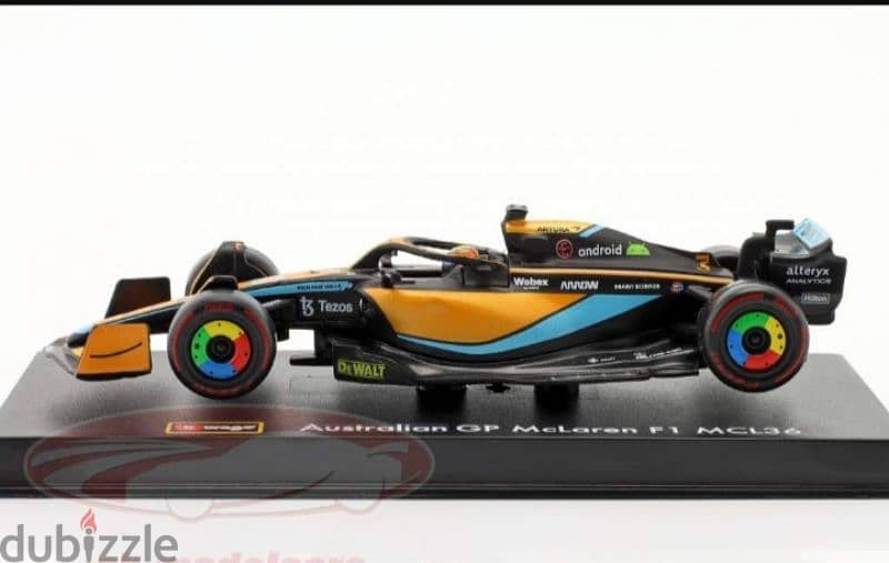Daniel Ricciardo McLaren MCL36 GP Australia '22 diecast car model 1;43 2
