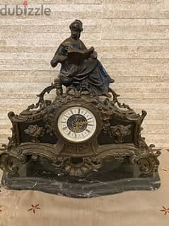 bronze clockساعة برونز