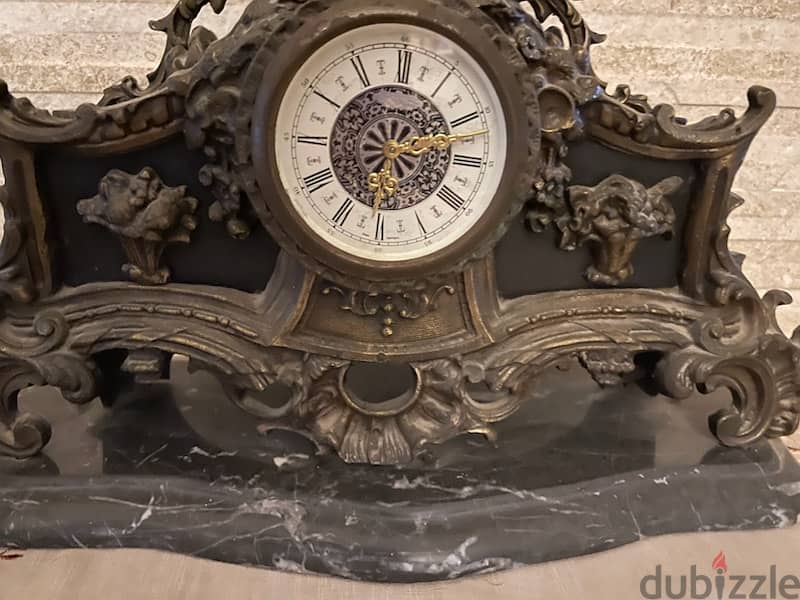 bronze clockساعة برونز 3
