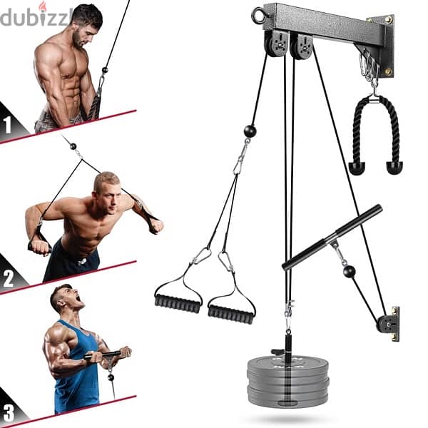 Pulley System Gym Cable Machine 0