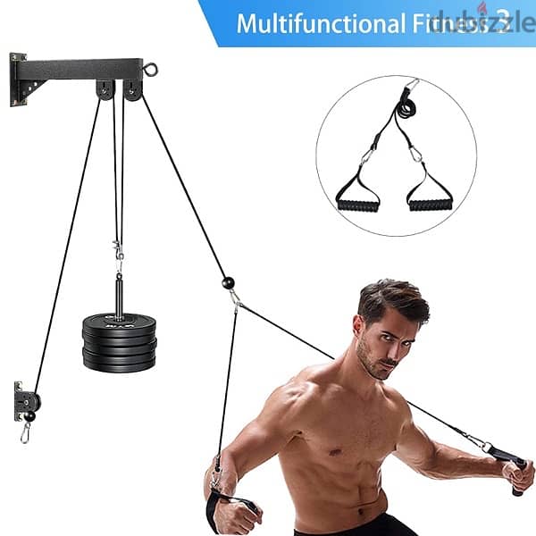 Pulley System Gym Cable Machine 3