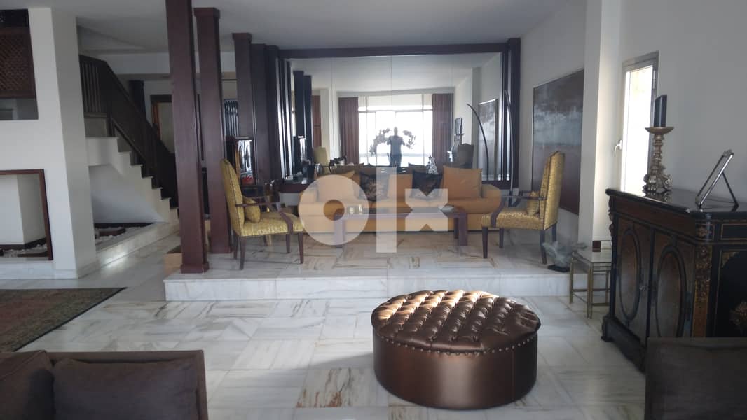 L11669-Furnished Duplex with an amazing view for Rent in Jounieh 3